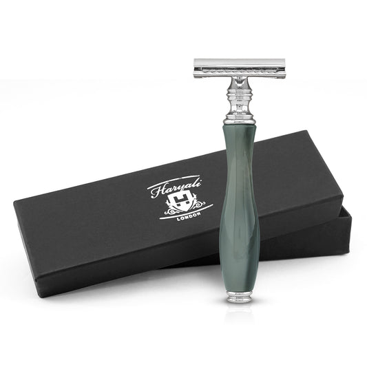 Haryali' Safety Razor - Black Green