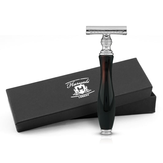 Haryali's Safety razor - Black Red