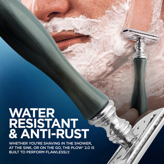 Haryali's Double Edge Safety Razor - Blue