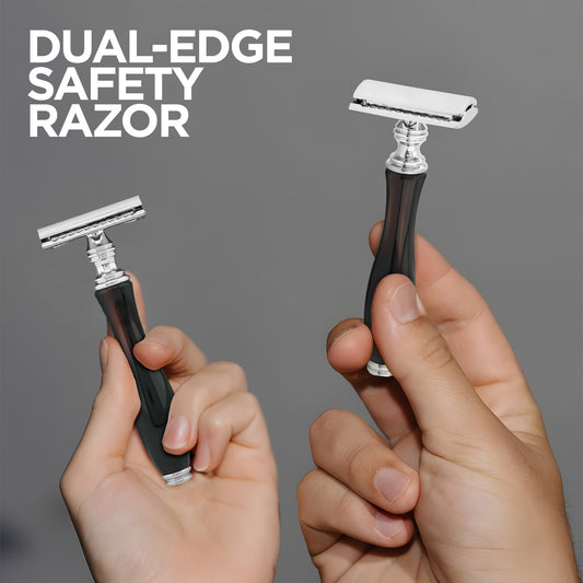 Haryali's Safety razor - Black Red