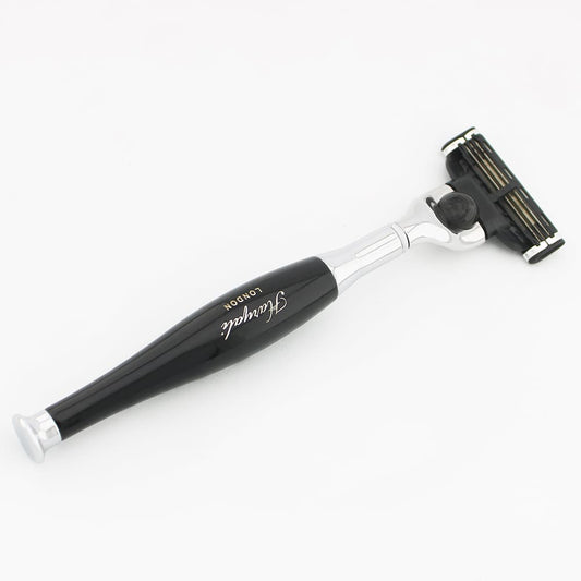 Haryali's Tandoori 3 Edge Shaving Razor Black Color