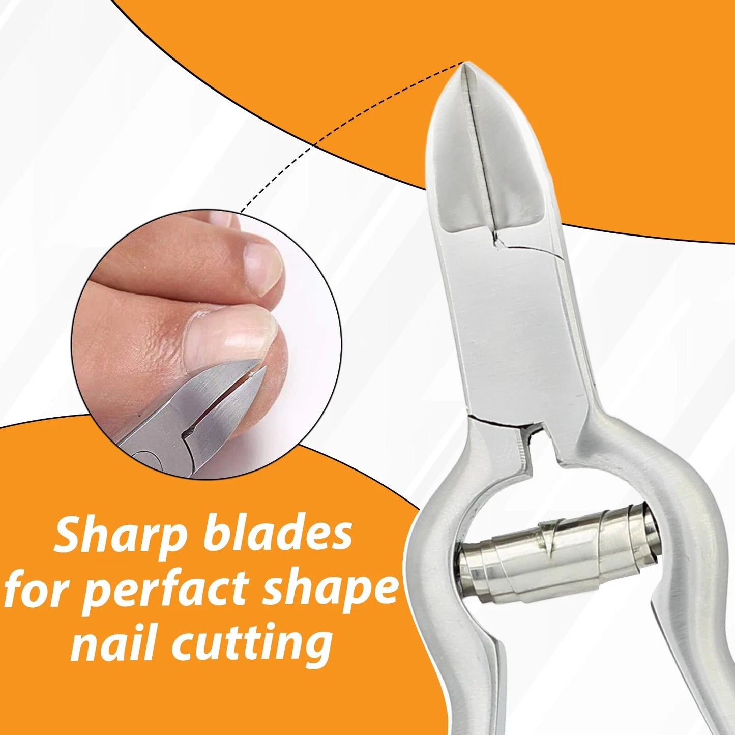 Premium Nail Nipper Toenail Clipper Salon Quality Tool - HARYALI LONDON