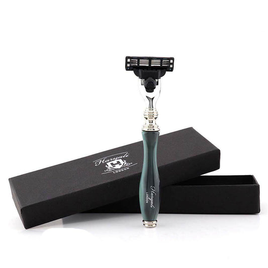 Haryali's 3 Edge Shaving Razor - Green - HARYALI LONDON