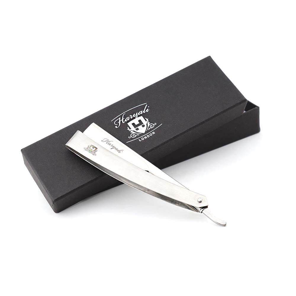 Haryali's Steel Straight Cut Throat Razor - HARYALI LONDON