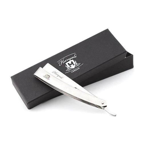 Haryali's Steel Straight Cut Throat Razor - HARYALI LONDON