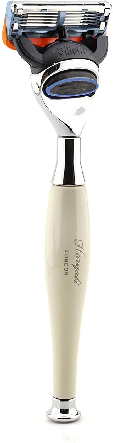 Haryali's Tandoori 5 Edge Shaving Razor Ivory Color - HARYALI LONDON