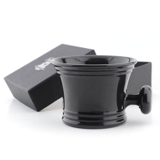 Men's Shaving Mug In Black Color By Haryali London - HARYALI LONDON