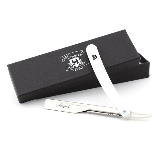 Plastic Handle Straight Cut Throat Razor - HARYALI LONDON