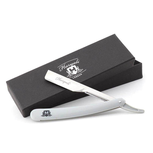Plastic Handle Straight Cut Throat Razor - HARYALI LONDON