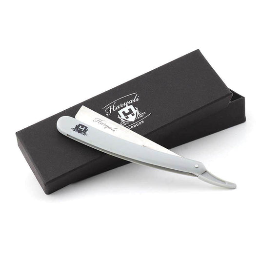Plastic Handle Straight Cut Throat Razor - HARYALI LONDON