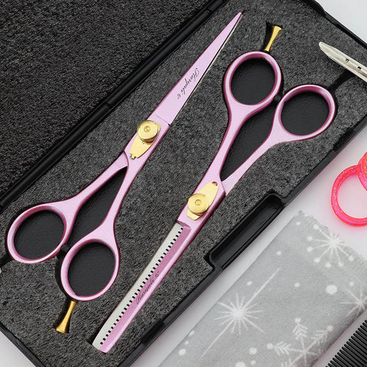 Professional 6.0" Barber Scissors Hair Cutting Thinning Salon Shears - HARYALI LONDON