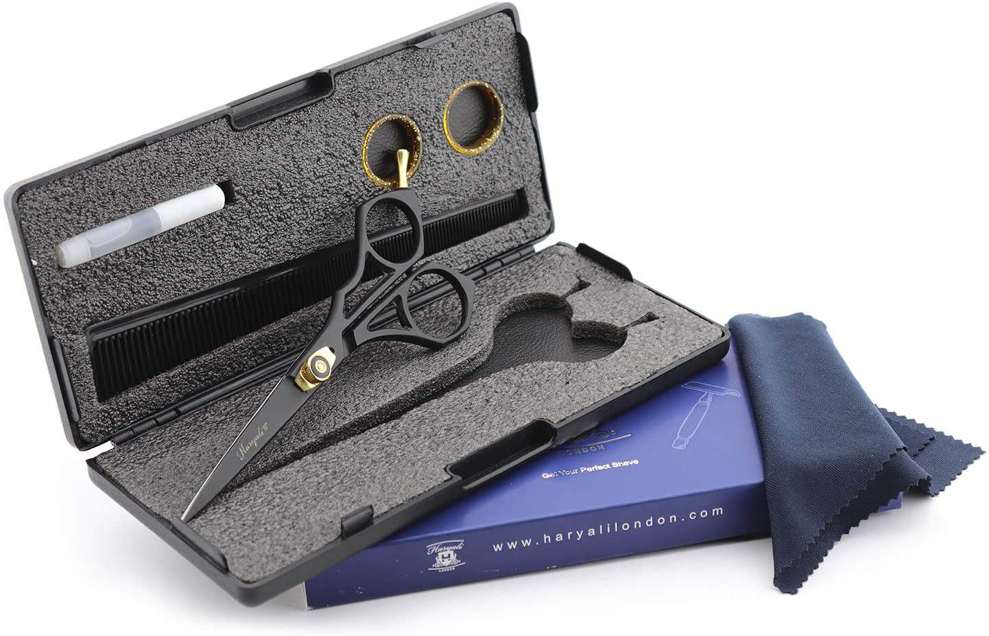 Professional 6.0" Hairdressing Barber Salon Scissors With Adjustable Screw - HARYALI LONDON