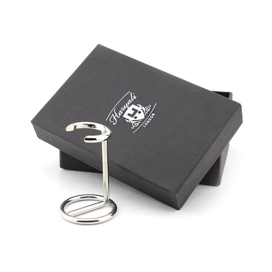 Stainless Steel Shaving Brush Stand - HARYALI LONDON