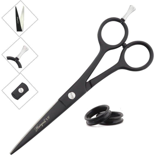 5.5” Hair Cutting Shears with Razor Sharp Edges for Men Women - HARYALI LONDON