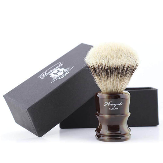 Haryali's Legend Silvertip Badger Shaving Brush - HARYALI LONDON
