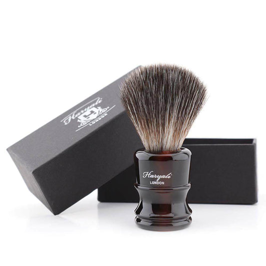 Haryali's Legend Synthetic Black Hair Shaving Brush - HARYALI LONDON