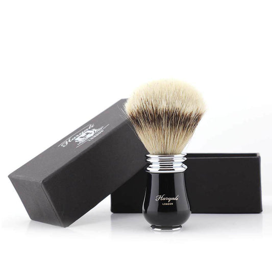 Haryali's Victoria Silvertip Badger Shaving Brush - HARYALI LONDON