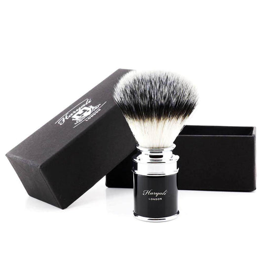 Haryali's Drum Synthetic Silvertip Shaving Brush - HARYALI LONDON