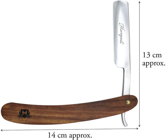 Haryali's Wooden Straight Edge Razor Kit - HARYALI LONDON