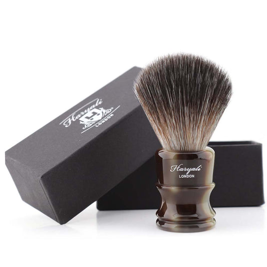 Haryali's Legend Synthetic Black Hair Shaving Brush - HARYALI LONDON