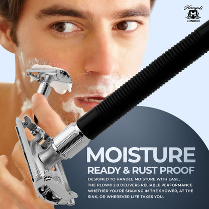 Haryali's Butterfly Safety Razor - Black - HARYALI LONDON