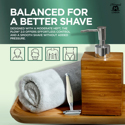 Haryali's Tandoori Safety Razor - Ivory Color - HARYALI LONDON