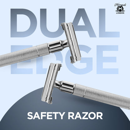 Haryali's Butterfly Safety Razor - Steel Handle - HARYALI LONDON