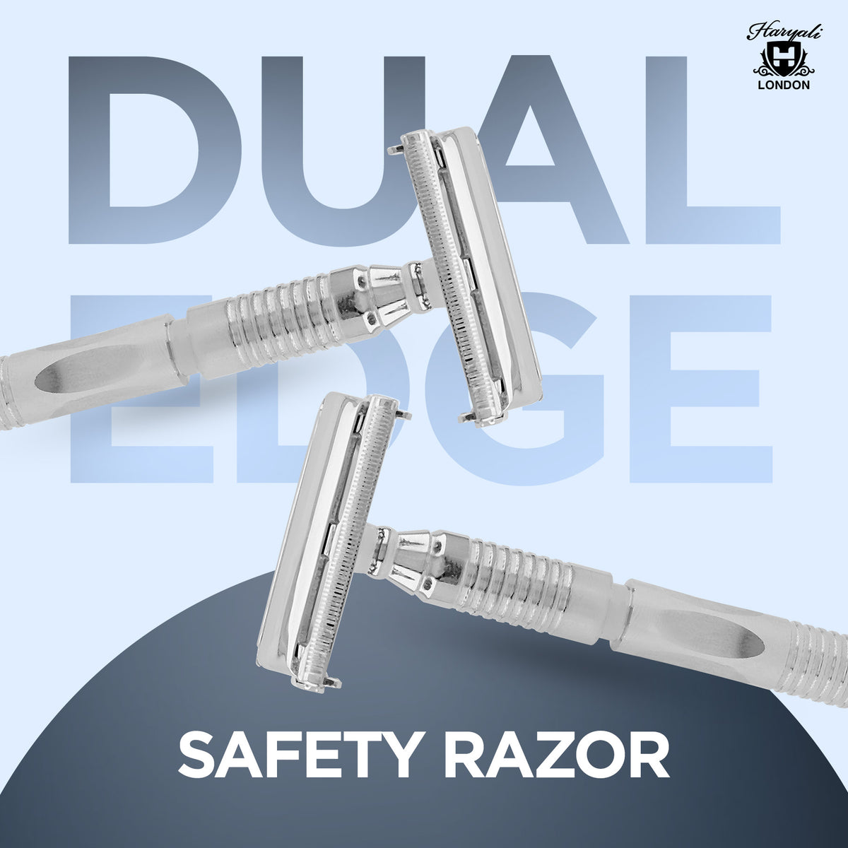 Butterfly Safety Razor Stainless Steel Cross-stitch | HARYALI LONDON