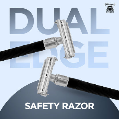 Haryali's Butterfly Safety Razor - Black - HARYALI LONDON