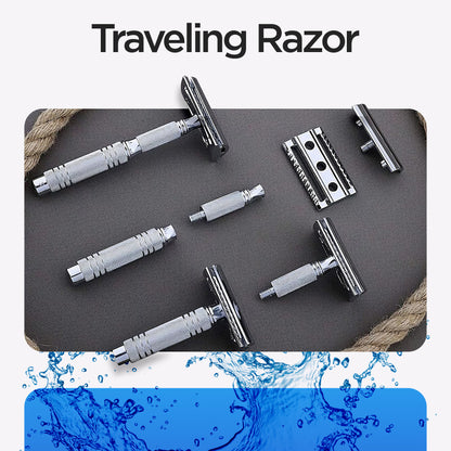 Travel Double Edge Safety Razor - HARYALI LONDON