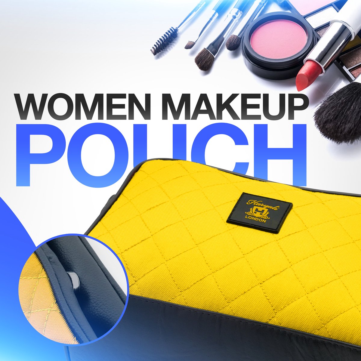 Gelb gefärbte Kulturtasche