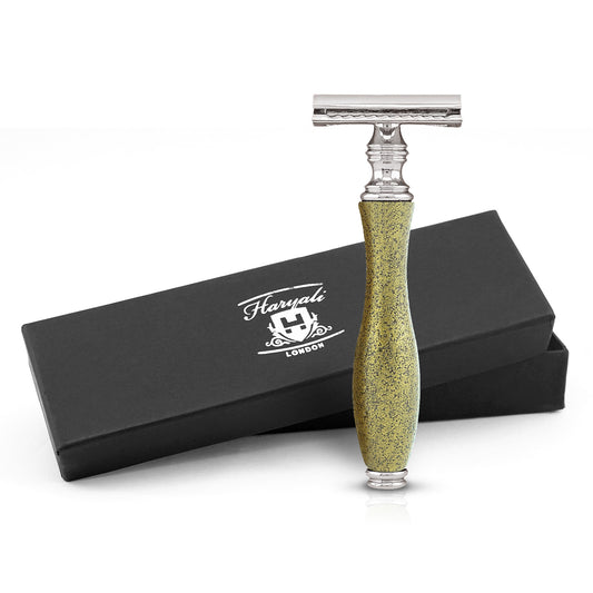 Haryali's Antique Double Edge Safety Razor - Gold