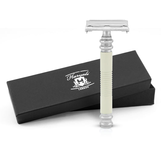 Butterfly Safety Razor Ivory