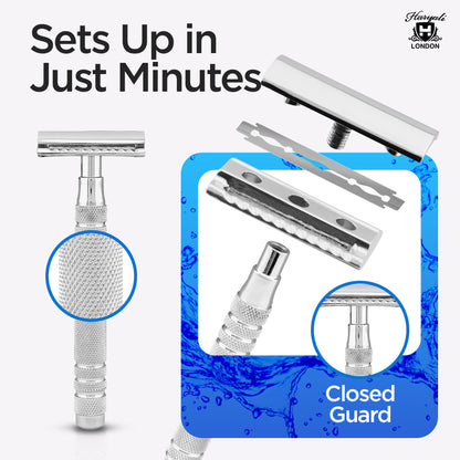 Premium steel double edge razor from HARYALI