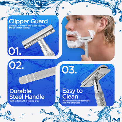 Haryali's Elegant Double Edge Safety Razor