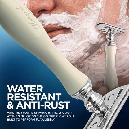 Haryali's Double Edge Safety Razor - Ivory - HARYALI LONDON