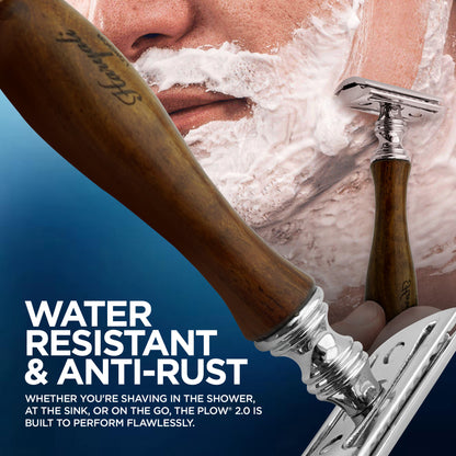 Haryali Double Edge Razor Wooden - HARYALI LONDON