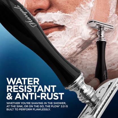 Haryali's Double Edge Safety Razor - Black - HARYALI LONDON