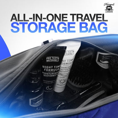 Blue Toiletry Travel Bag By Haryali London - HARYALI LONDON