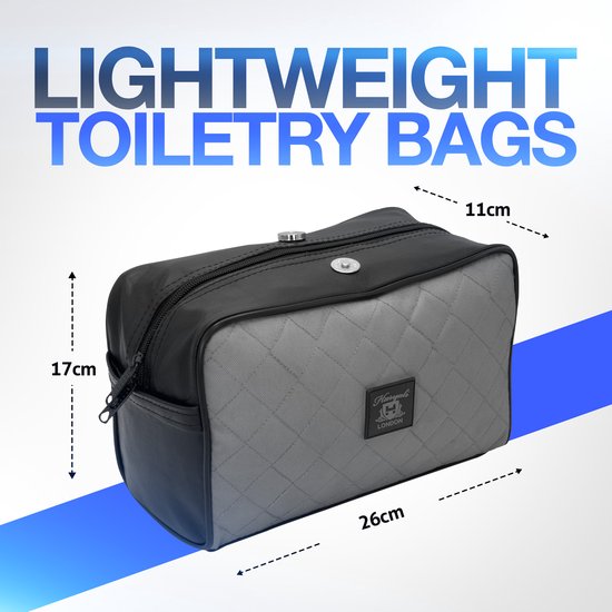 Haryali London Graue Kultur-Reisetasche