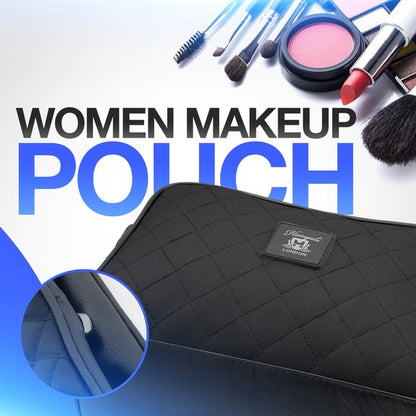 Black Toiletry Bag For Easy Travel - HARYALI LONDON