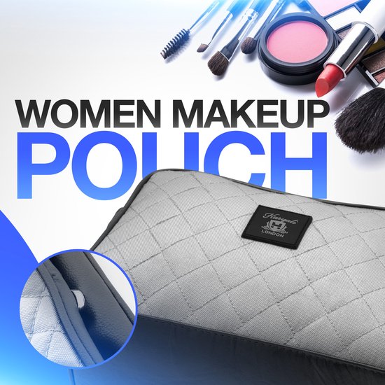 Haryali London Graue Kultur-Reisetasche