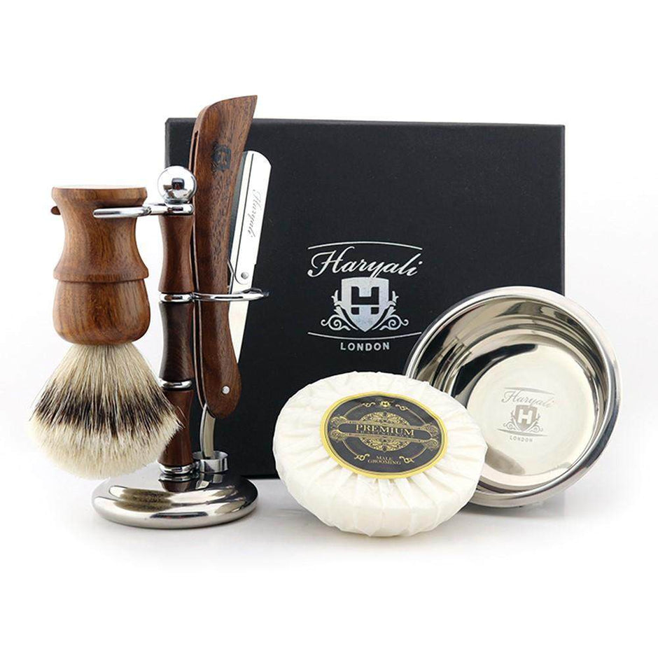 Razor | Blade | Shaving Kit | Cut Throat Razor | Brush | Scissors Set ...