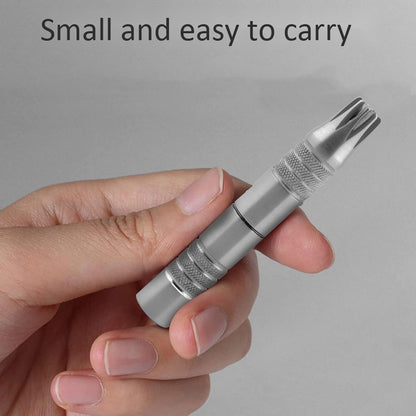 GERMAN Stainless steel Travel Manual Nose Ear Hair Trimmer Operate no Battery Grooming Kit - HARYALI LONDON