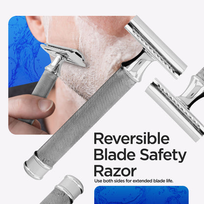 Double Edge Razor Stainless Steel Lines