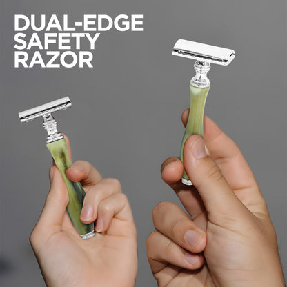 Haryalis Rasierhobel – Schildpatt-Horn-Imitation