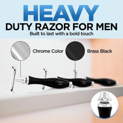 Haryali Double Edge Razor Apex - Black