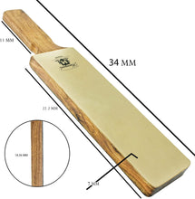 Load image into Gallery viewer, Extra Wide Leather Stick 2 Sided Strop for Sharping - HARYALI LONDON