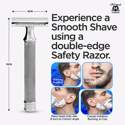 Double Edge Razor Stainless Steel Lines