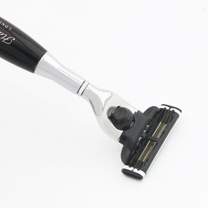 Haryali's Tandoori 3-Klingen-Rasiermesser, Farbe Schwarz